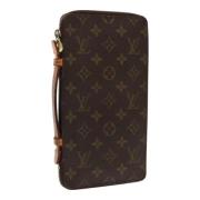 Pre-owned Canvas wallets Louis Vuitton Vintage , Brown , Dames