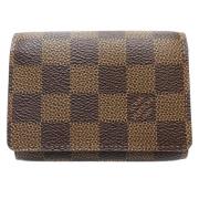 Pre-owned Canvas wallets Louis Vuitton Vintage , Brown , Dames