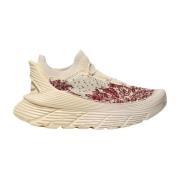 Mohair Panel Chukka Restore Sneakers Hoka One One , Beige , Dames