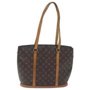 Pre-owned Canvas totes Louis Vuitton Vintage , Brown , Dames