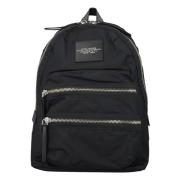 Zwarte Handtas Grote Rugzak Marc Jacobs , Black , Dames