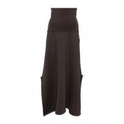 Bruine Stijlvolle Rok Lemaire , Brown , Dames