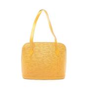 Pre-owned Leather crossbody-bags Louis Vuitton Vintage , Yellow , Dame...