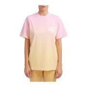 T-shirt Livincool , Pink , Dames