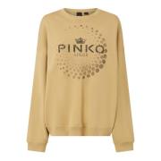 Tagore Sweatshirt Pinko , Brown , Dames