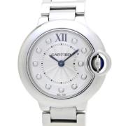 Pre-owned Metal watches Cartier Vintage , Gray , Dames