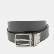 Pre-owned Leather belts Louis Vuitton Vintage , Black , Heren