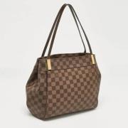 Pre-owned Canvas louis-vuitton-bags Louis Vuitton Vintage , Brown , Da...