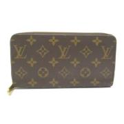 Pre-owned Canvas wallets Louis Vuitton Vintage , Brown , Dames