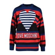 Multicolor Trui voor Vrouwen Love Moschino , Multicolor , Dames