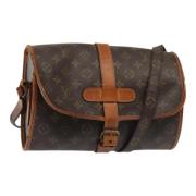 Pre-owned Canvas louis-vuitton-bags Louis Vuitton Vintage , Brown , Da...