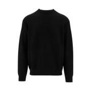 Gestreepte Pullover in Tonalen Armani , Black , Heren