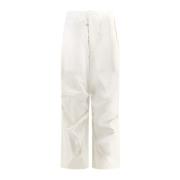 Witte katoenen broek met knoopsluiting Jil Sander , White , Heren