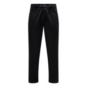 Chino Broek Moncler , Black , Heren