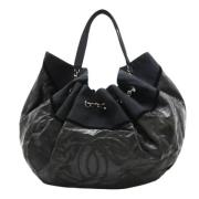 Pre-owned Plastic chanel-bags Chanel Vintage , Black , Dames