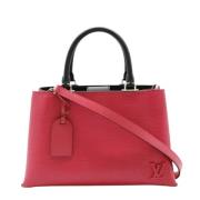 Pre-owned Leather handbags Louis Vuitton Vintage , Pink , Dames