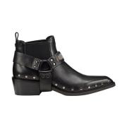 Zwarte Texano Laarzen Laag Dolores Cult , Black , Dames