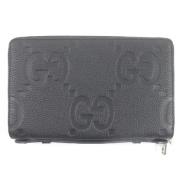 Pre-owned Leather wallets Gucci Vintage , Black , Heren