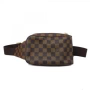 Pre-owned Fabric louis-vuitton-bags Louis Vuitton Vintage , Brown , Da...