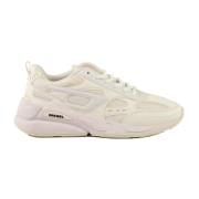 Casual Sneakers met Rubberen Zool Diesel , White , Heren