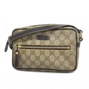 Pre-owned Plastic gucci-bags Gucci Vintage , Brown , Dames