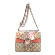 Pre-owned Canvas gucci-bags Gucci Vintage , Beige , Dames