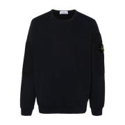 Gebreide Truien Felpa V0020 Stone Island , Blue , Heren