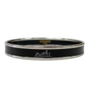 Pre-owned Metal bracelets Hermès Vintage , Black , Dames