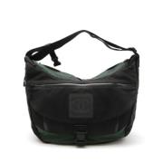 Pre-owned Canvas chanel-bags Chanel Vintage , Black , Dames