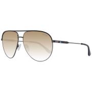 Aviator zonnebril met spiegelglazen Guess , Gray , Heren