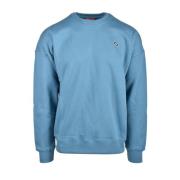 Aqua Sweatshirt voor Heren Diesel , Blue , Heren