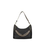 Handtas - Groot Array Stijl Pollini , Black , Dames