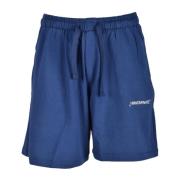 Katoenen Bermuda Shorts Hinnominate , Blue , Heren