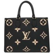 Pre-owned Canvas louis-vuitton-bags Louis Vuitton Vintage , Beige , Da...