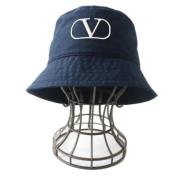 Pre-owned Cotton hats Valentino Vintage , Blue , Dames