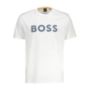 T-Shirts Hugo Boss , White , Heren