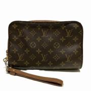 Pre-owned Canvas louis-vuitton-bags Louis Vuitton Vintage , Brown , Da...