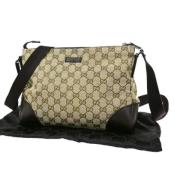 Pre-owned Canvas gucci-bags Gucci Vintage , Brown , Dames