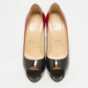 Pre-owned Fabric heels Christian Louboutin Pre-owned , Black , Dames