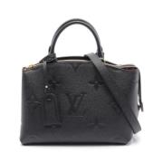 Pre-owned Leather louis-vuitton-bags Louis Vuitton Vintage , Black , D...