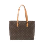 Pre-owned Canvas louis-vuitton-bags Louis Vuitton Vintage , Brown , Da...