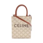 Pre-owned Canvas celine-bags Celine Vintage , Beige , Dames