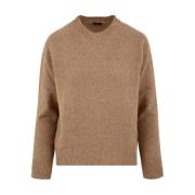 Stijlvolle Sweaters voor Vrouwen Aspesi , Brown , Dames