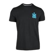 Zwarte T-shirt voor heren Bikkembergs , Black , Heren