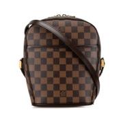 Pre-owned Plastic shoulder-bags Louis Vuitton Vintage , Brown , Dames