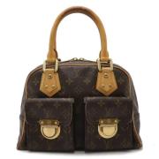 Pre-owned Canvas handbags Louis Vuitton Vintage , Brown , Dames