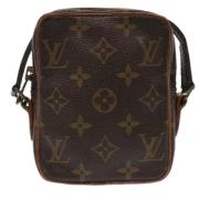 Pre-owned Canvas louis-vuitton-bags Louis Vuitton Vintage , Brown , Da...