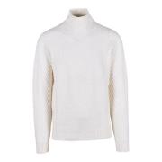 Merino wollen trui Kangra , White , Heren