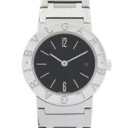 Pre-owned Metal watches Bvlgari Vintage , Black , Dames