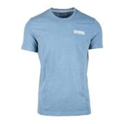 Katoenmix T-shirt Bikkembergs , Blue , Heren